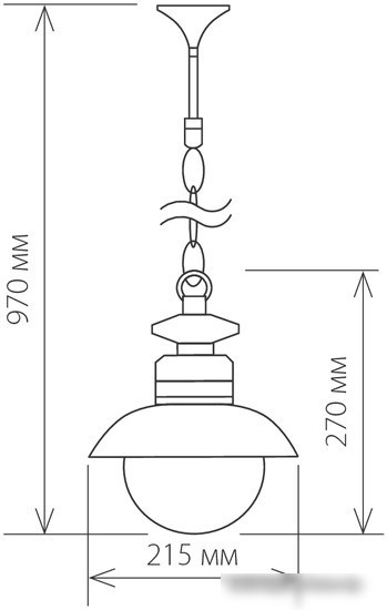 Лампа Elektrostandard Talli H GL 3002H (брауни)