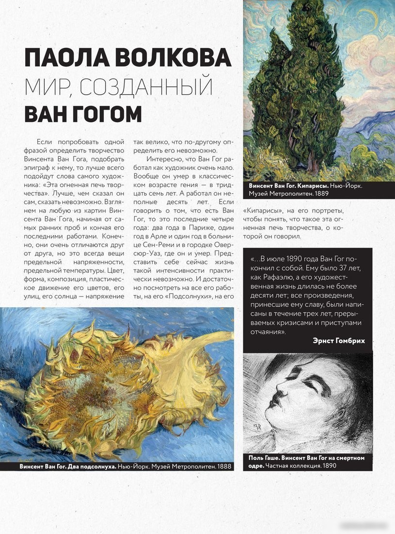 Книга издательства АСТ. Ван Гог: любимые картины футляр (Волкова П.Д.)