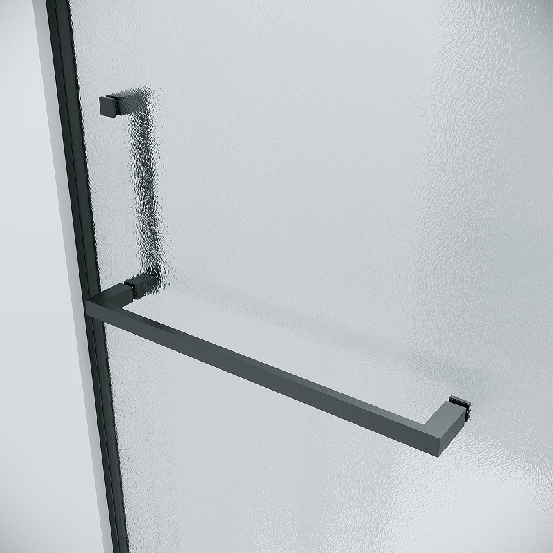 Душевой уголок Grossman Pragma 100x80x195 120.K33.03.1080.21.02 (черный матовый/стекло шиншилла)