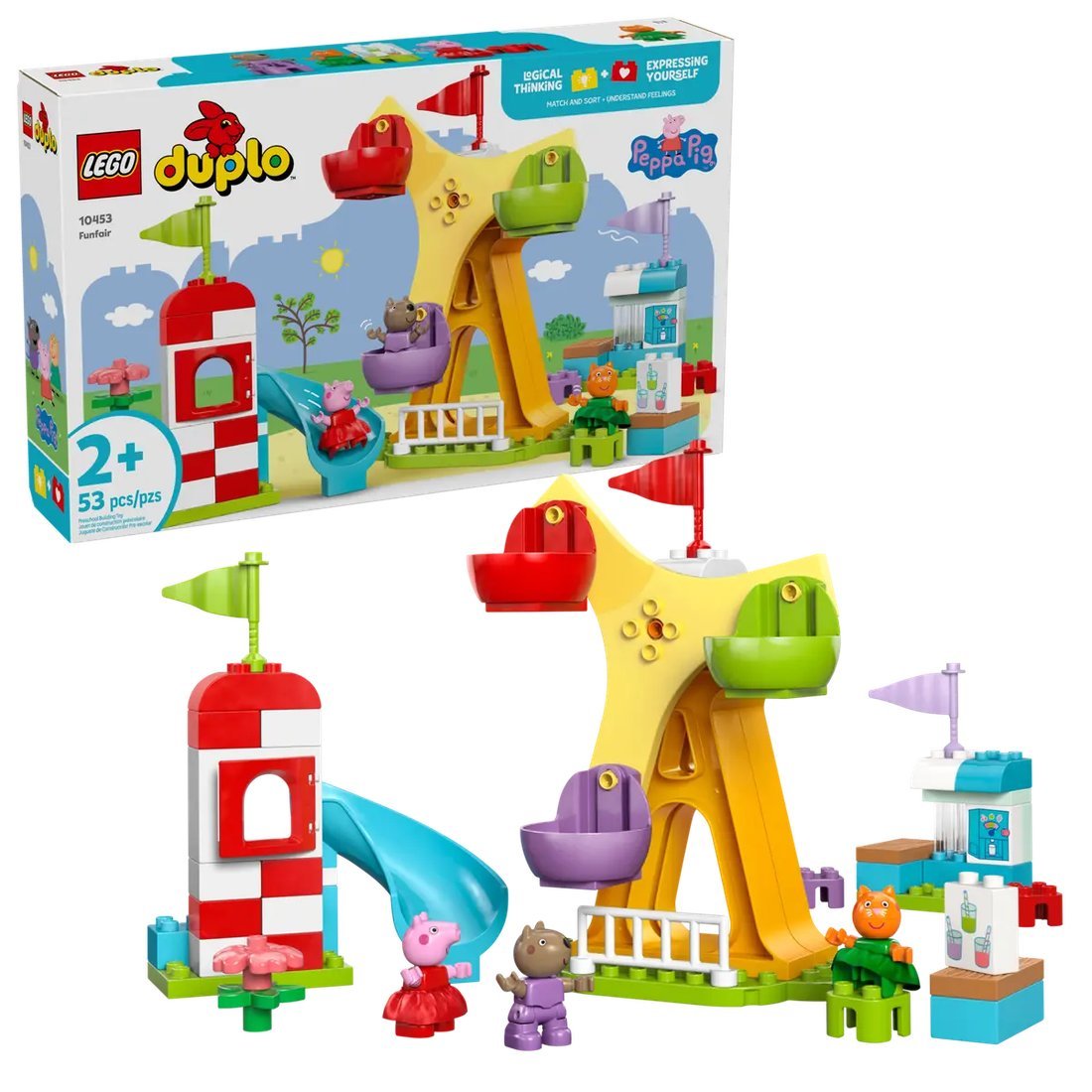 Конструктор LEGO Duplo Ярмарка Пеппы 10453
