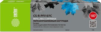 Картридж CACTUS CS-R-PFI107C без чипа