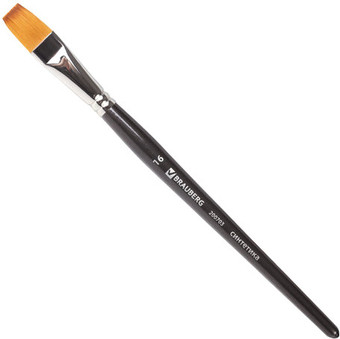Кисть для рисования BRAUBERG Art Classic №16 200703 (плоская)