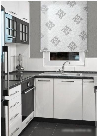 Мини рулонные шторы Delfa Сантайм Глория СРШ-01М 2910 81x170 (белый/серебристый)