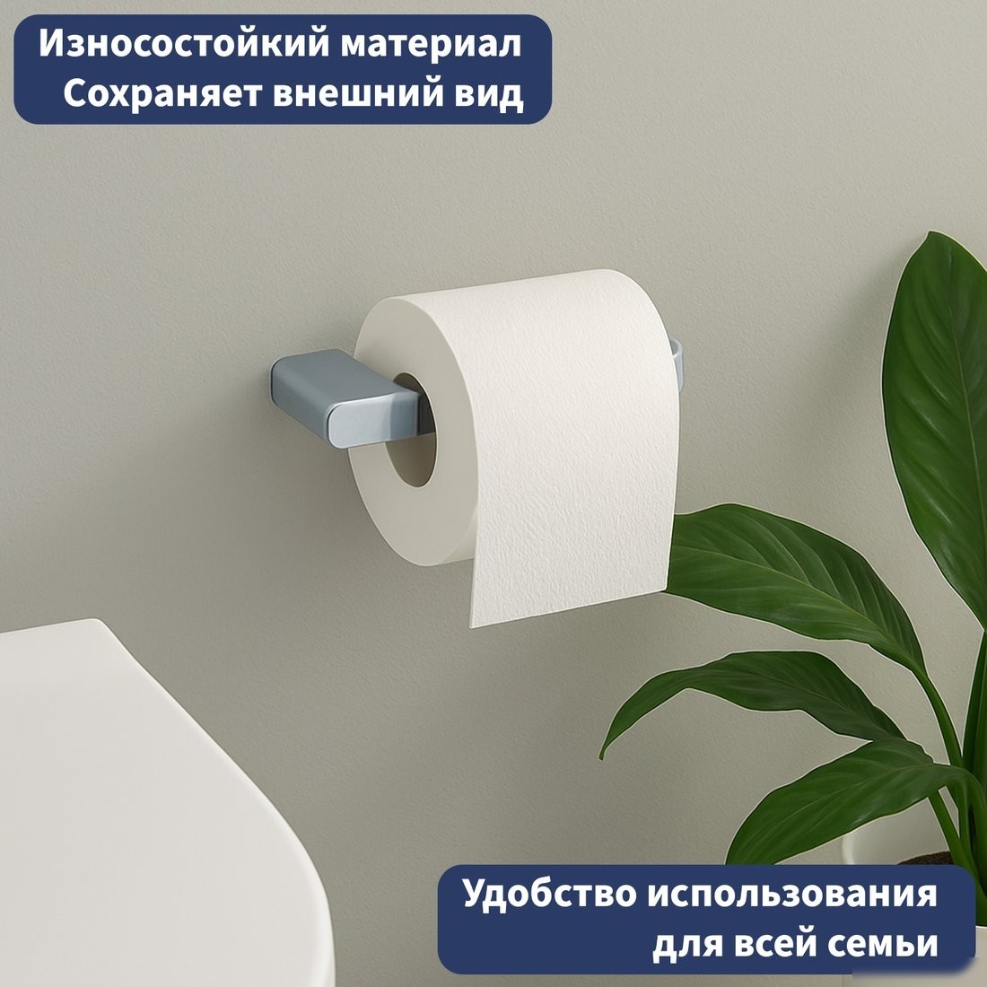 Держатель для туалетной бумаги Lauter 21SH1101 (Chrome)
