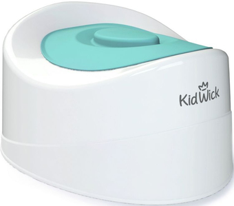 Детский горшок Kidwick Мини KW010102 (белый/бирюзовый)