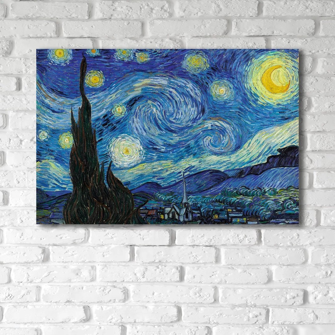 Картина Stamprint Звездная ночь В. ван Гог PT004 (80x120)