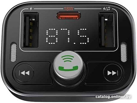 FM-модулятор Baseus S-09 Lite Series Car FM Transmitter