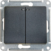 Выключатель Schneider Electric Glossa GSL000753 (антрацит)