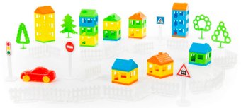 Конструктор Полесье Построй свой город 53725