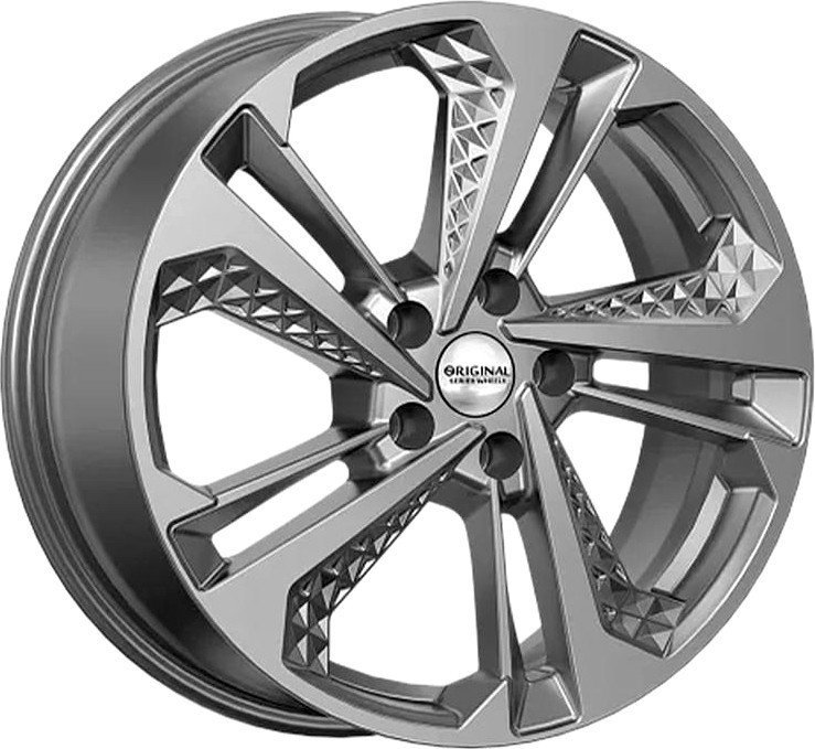 Литые диски SKAD KL-1069 18x7" 5x114.3мм DIA 66.6мм ET 37мм Графит