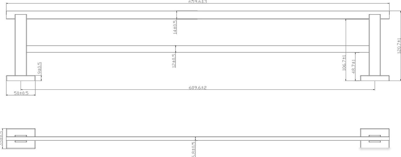 Держатель для полотенца Lauter 21TS1012 (Matt Black)