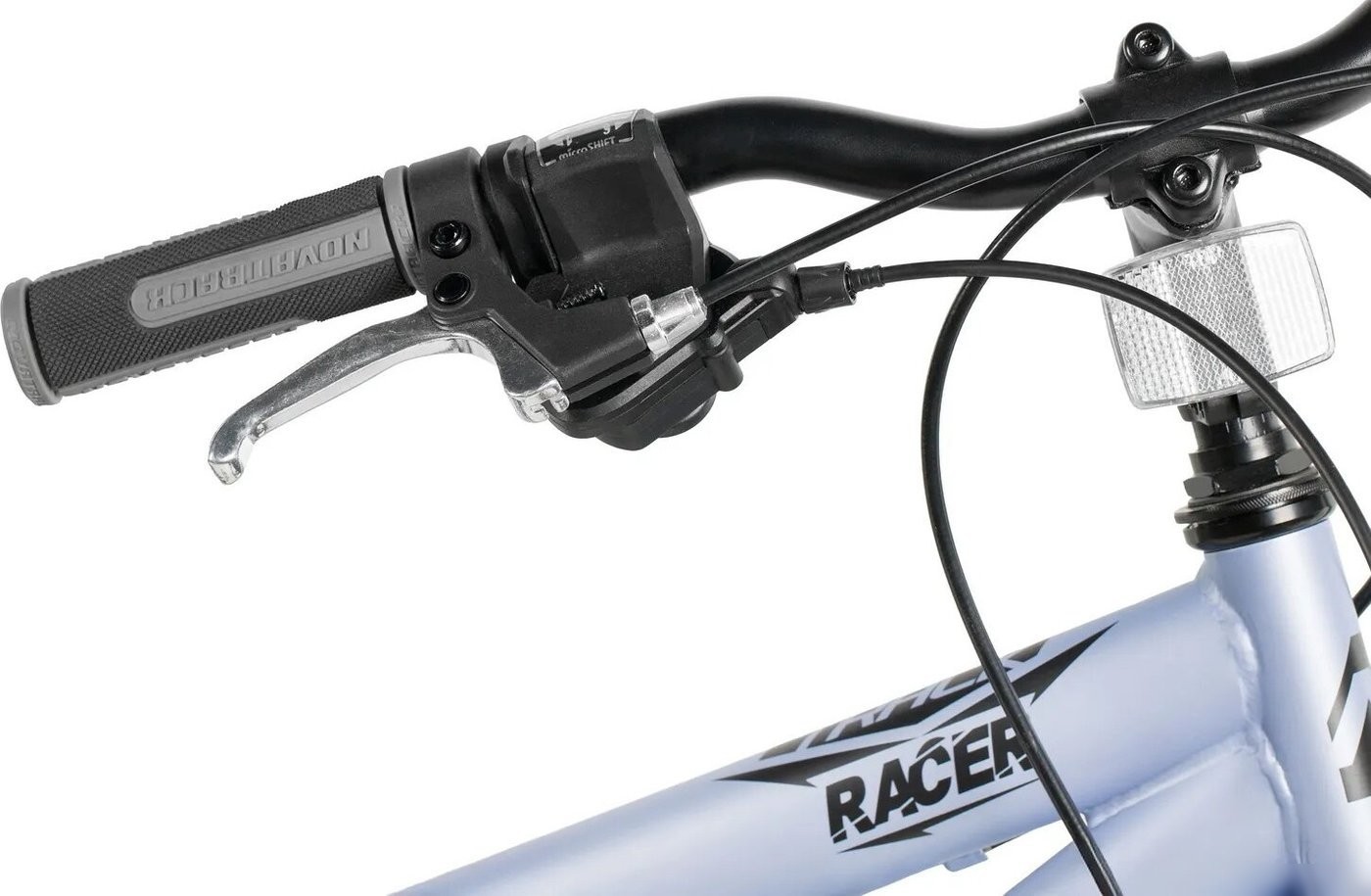 Детский велосипед Novatrack Racer 20 20SH6V.RACER.GR6 (серый)