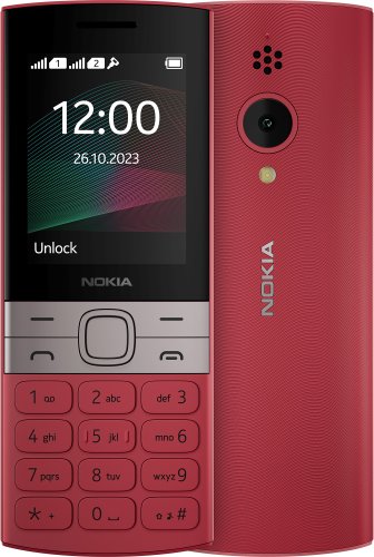 Кнопочный телефон Nokia 150 (2023) Dual SIM TA-1582 (красный)