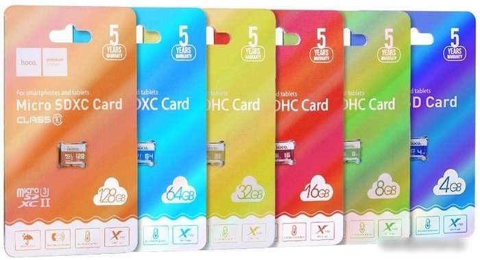 Карта памяти Hoco microSDHC (Class 10) 16GB