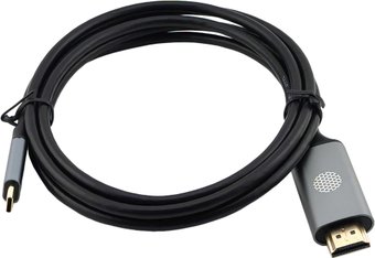 Кабель CACTUS CS-USBC-HDMI-2-2 (2 м, черный)