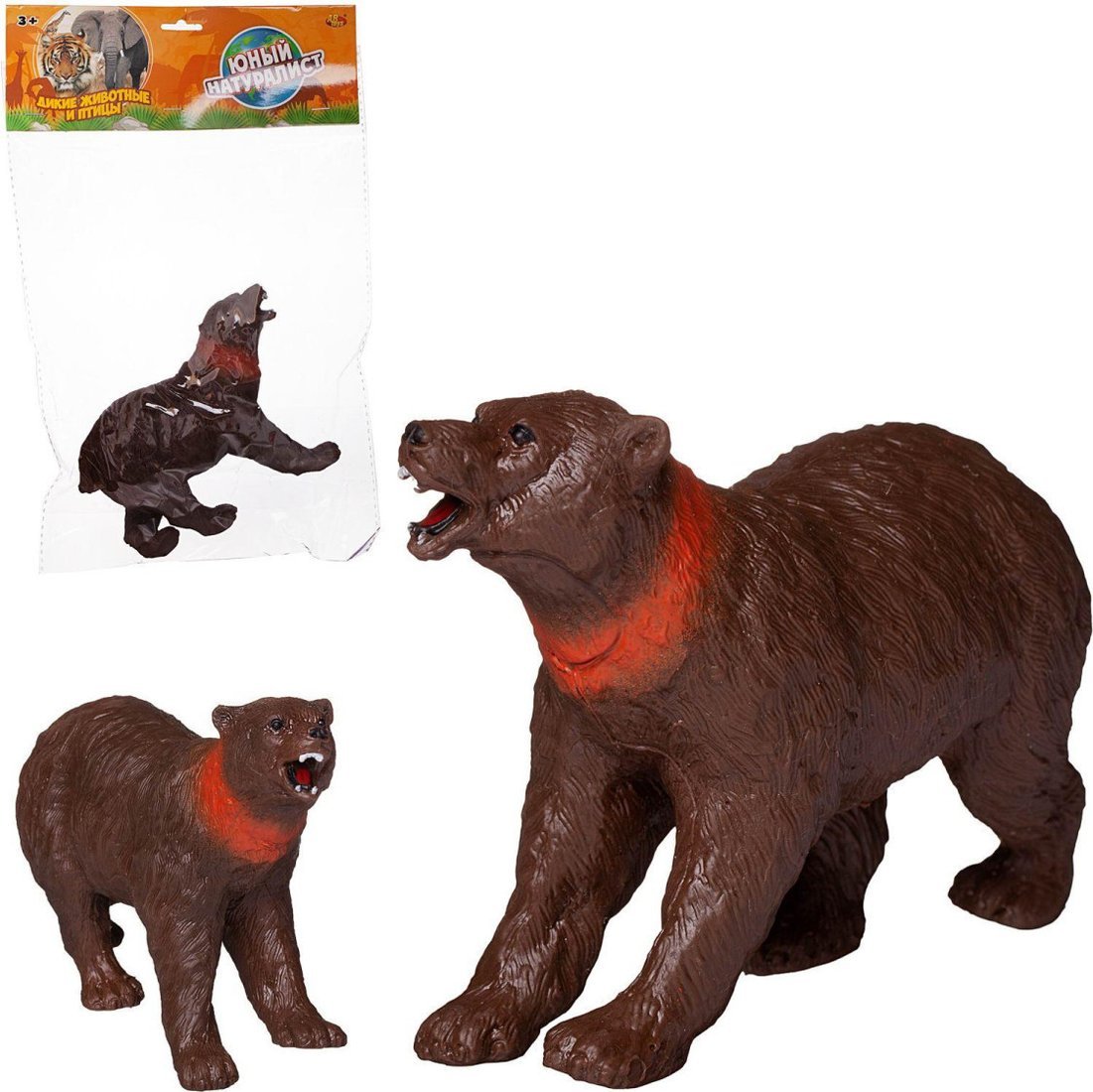 Фигурка ABtoys Медведь бурый PT 01701