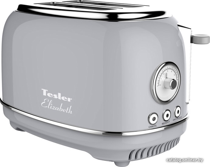 Тостер Tesler Elizabeth TT-245 (серый) Тостер Tesler Elizabeth TT-245 (серый)