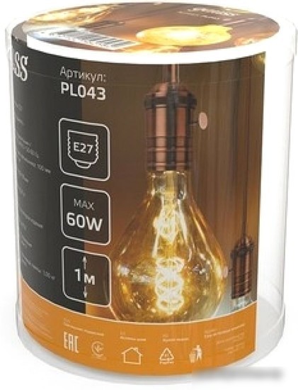 Подвесная люстра Gauss Decor PL043