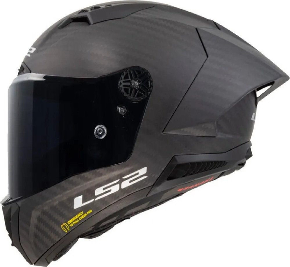 Мотошлем LS2 FF805 Thunder C GP Aero Spoiler (XL, матовый черный) Мотошлем LS2 FF805 Thunder C GP Aero Spoiler (XL, матовый черный)