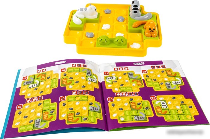 Развивающая игра Bondibon БондиЛогика Кошки-мышки. Охота играть ВВ5076