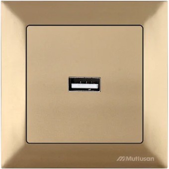 Розетка USB Mutlusan Daria 2120 448 0180