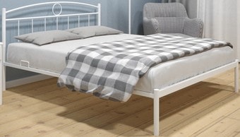 Кровать ИП Князев Люмия 120x200 (белый)