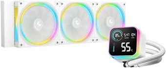 Система жидкостного охлаждения для процессора DeepCool LQ360 Ultra ARGB WH R-LQ360-WHASMC-G-1
