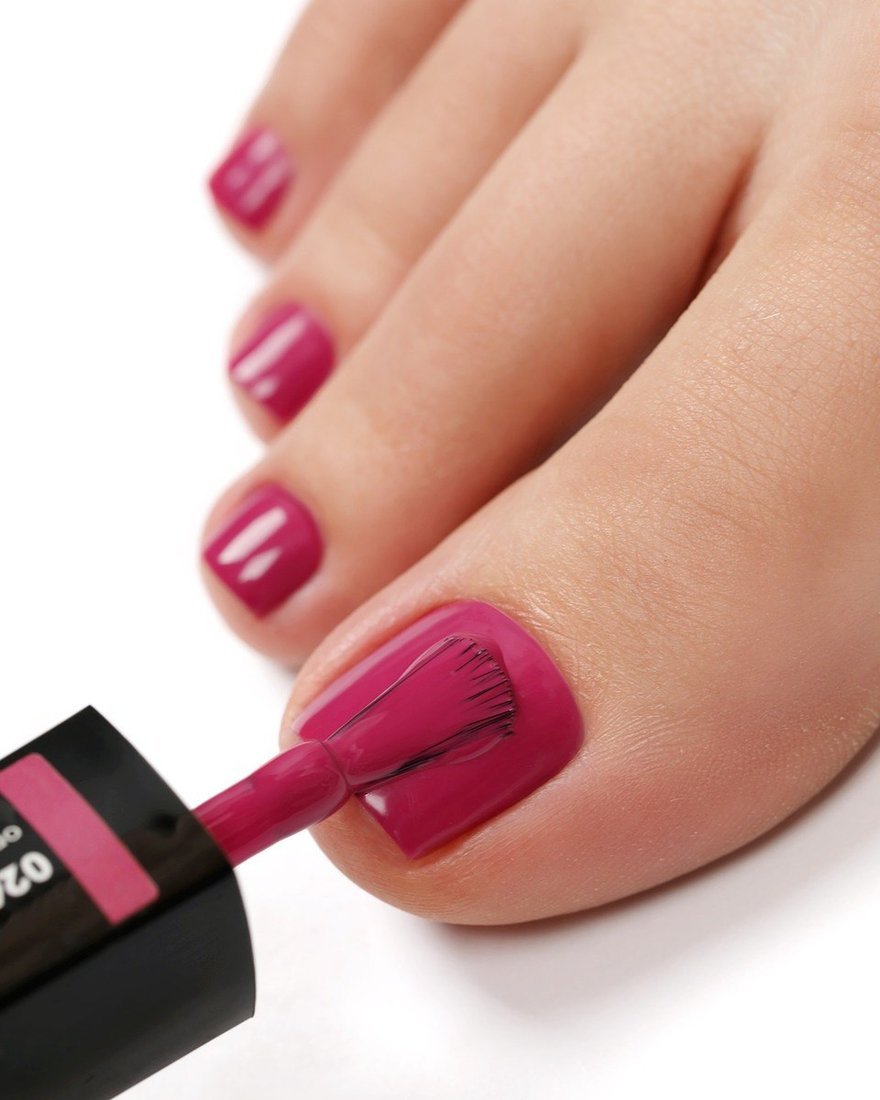 Гель-лак Emi E.MiLac For Pedicure Вишневый №24 9 мл