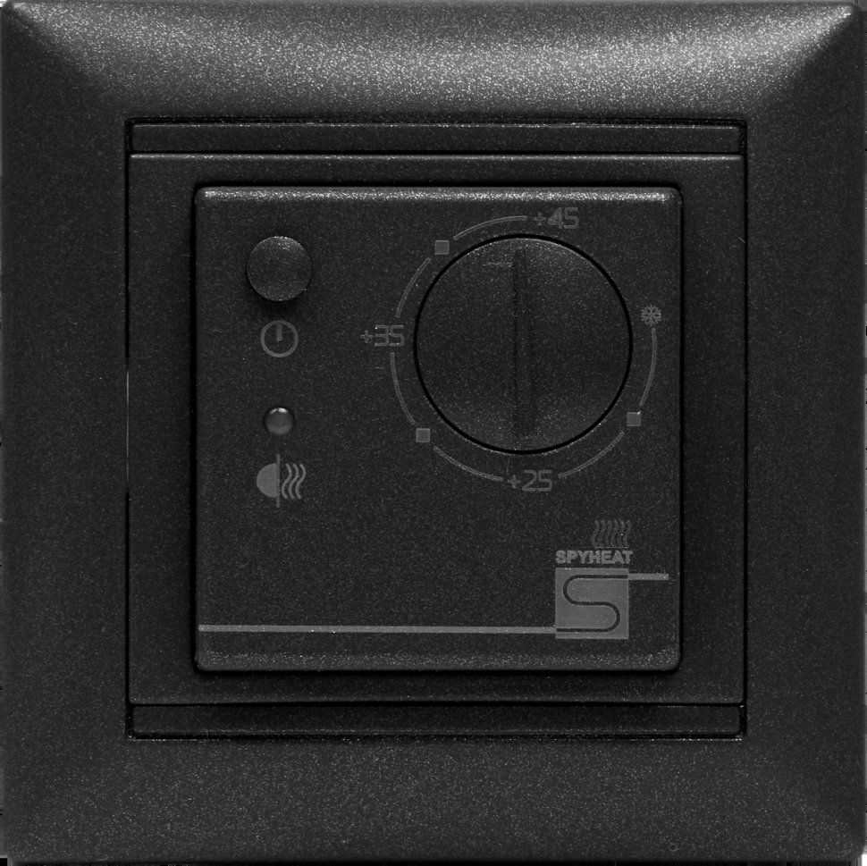 Терморегулятор SPYHEAT ETL-308В (графит)