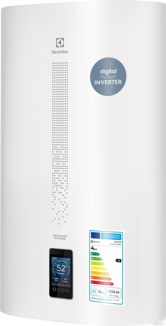 Накопительный электрический водонагреватель Electrolux EWH 80 SmartInverter
