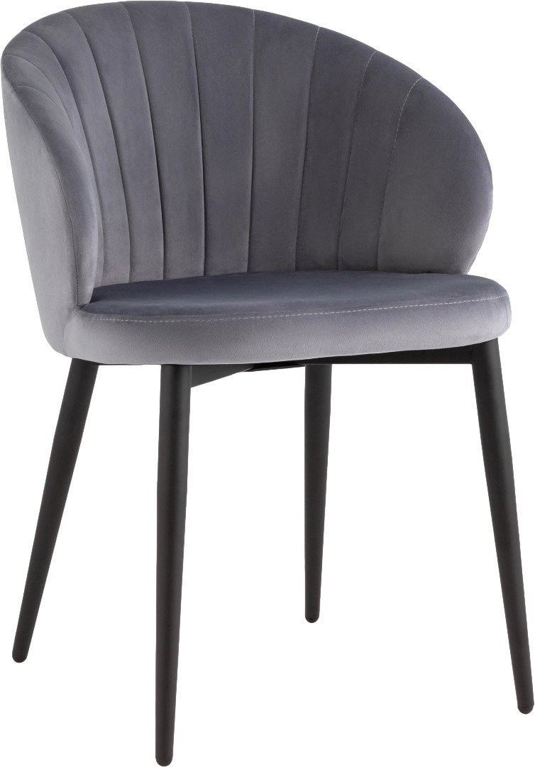 Стул Stool Group Lastura (велюр серый)