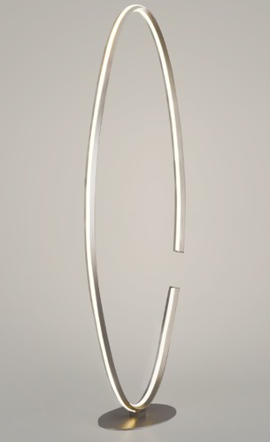 Торшер Евросвет Gap 80415/1 (Satin Nickel)