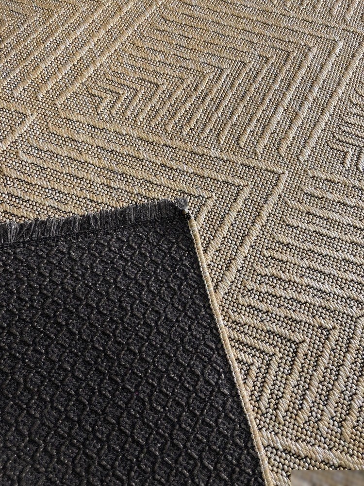 Ковер для жилой комнаты Linea Hali Gabardine K5052-GOLD (0.75x1.5)