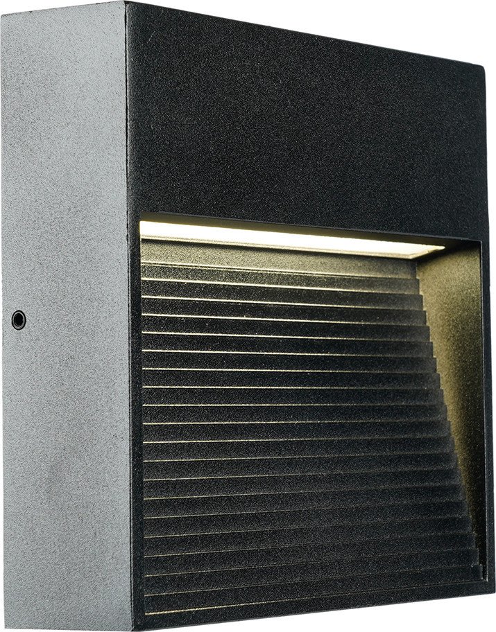 Фасадный светильник Feron DH204-1 51954 (черный)
