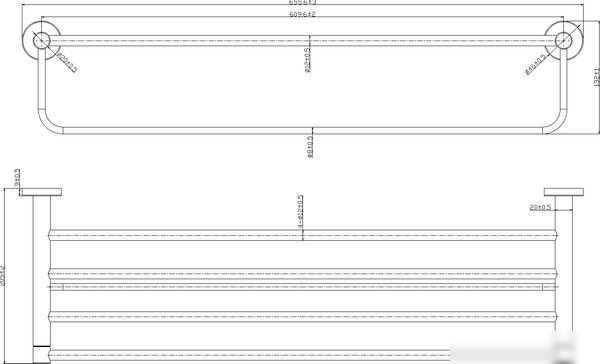 Держатель для полотенца Lauter 21TS2012 (Matt Black)