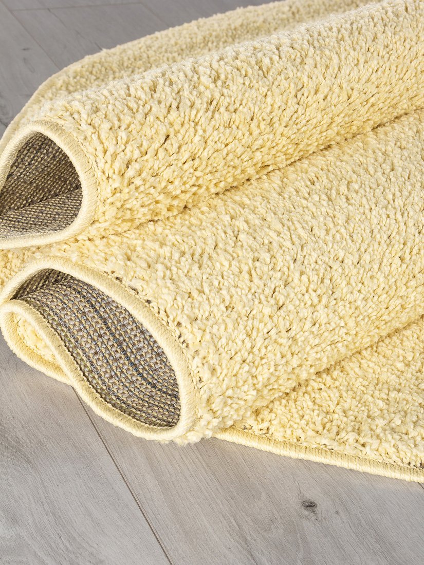 Ковер для жилой комнаты Merinos Lana T600-OVAL-YELLOW 2 (1.5x3)