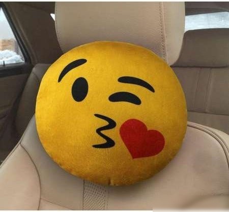 Matex Emoji. Smile, Поцелуй 26-822 (желтый/красный)