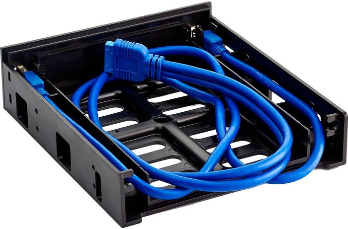 Планка портов на переднюю панель ExeGate HD-2U3 EX280445RUS