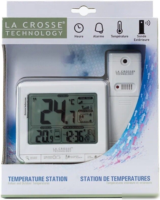 Термометр La Crosse WS6811WHI-SIL