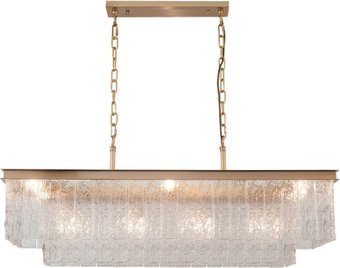 Подвесная люстра DeLight Collection Glace KG0998P-8L (brass)