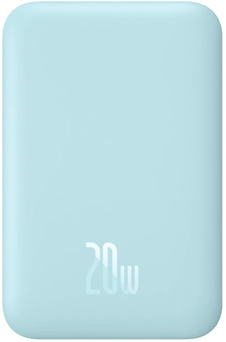 Внешний аккумулятор Baseus Magnetic Wireless PPCX020003 6000mAh (голубой)