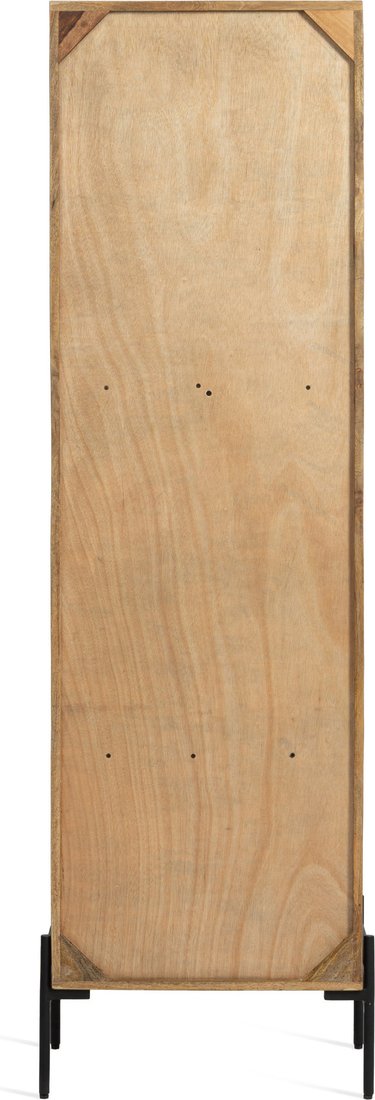 Шкаф-витрина TetChair Secret de Maison Whitewood 7903 (античный белый/черный)