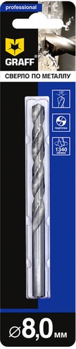 Сверло GRAFF 7280117