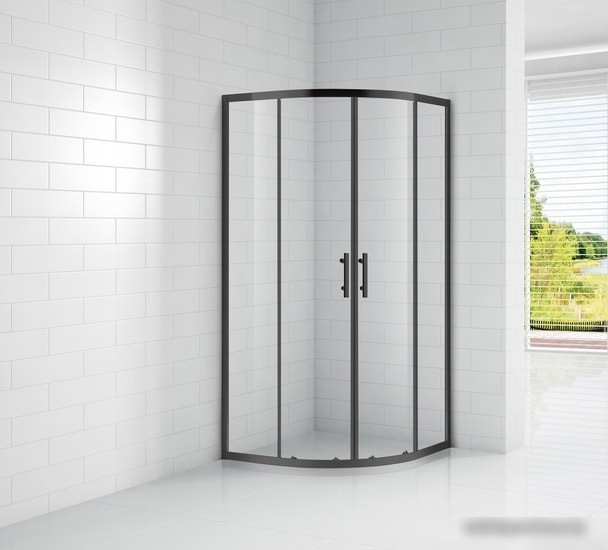 Душевой уголок Cezares Eco-O-R-2-90-C-Nero