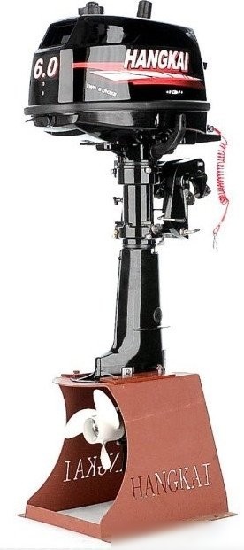 Лодочный мотор Hangkai 6 HP 2-тактный
