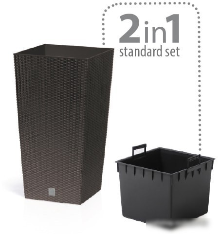 Prosperplast Rato Square DRTS400-S449 (белый)