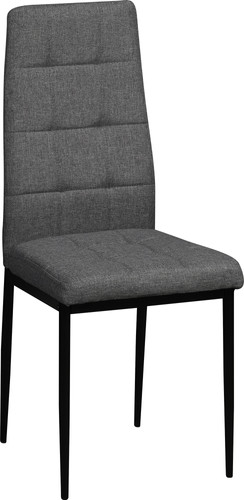 Стул Mio Tesoro Джия DC-060KD (темно-серый/черный)
