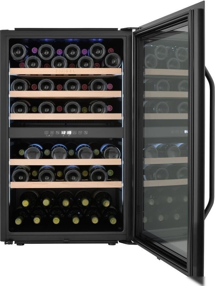 Винный шкаф ZUGEL ZCWI570DB Dual Zone