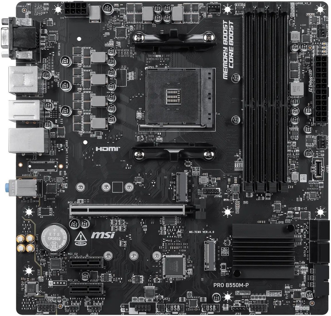 Материнская плата MSI Pro B550M-P