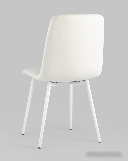 Стул Stool Group Oliver (экокожа белый/белые ножки)